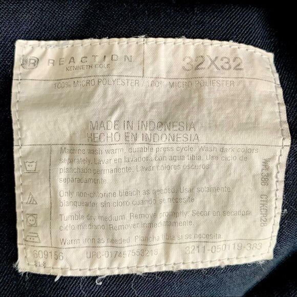 NWOT 👖Kenneth Cole Reaction Straight leg Pant - Picture 4 of 4